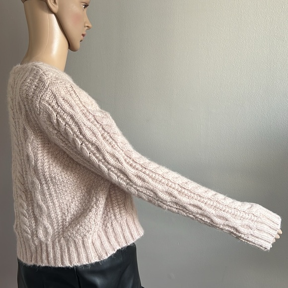 Jenni Kayne Cream Cable Knit Sweater - Picture 6 of 12